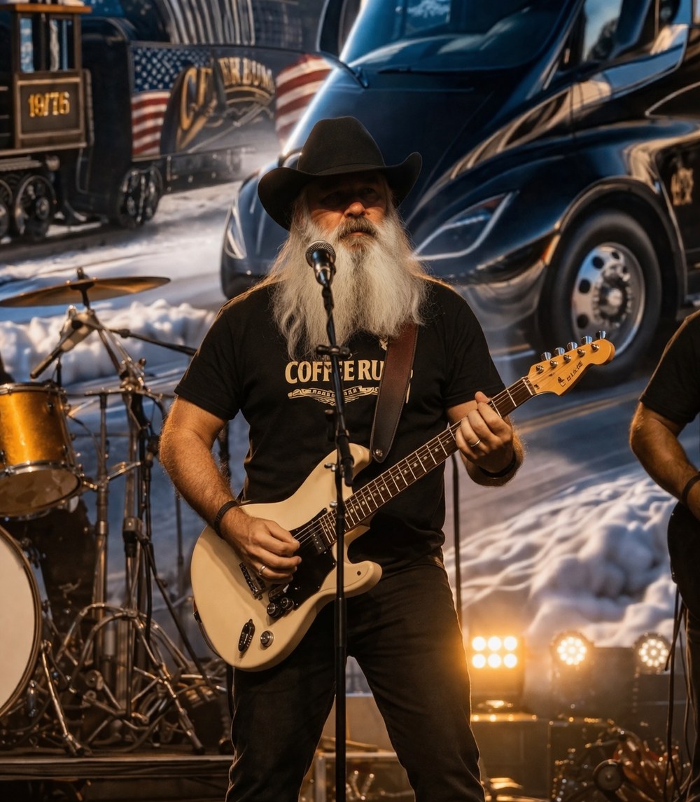 The Founder, lead vocal and rhythm guitar