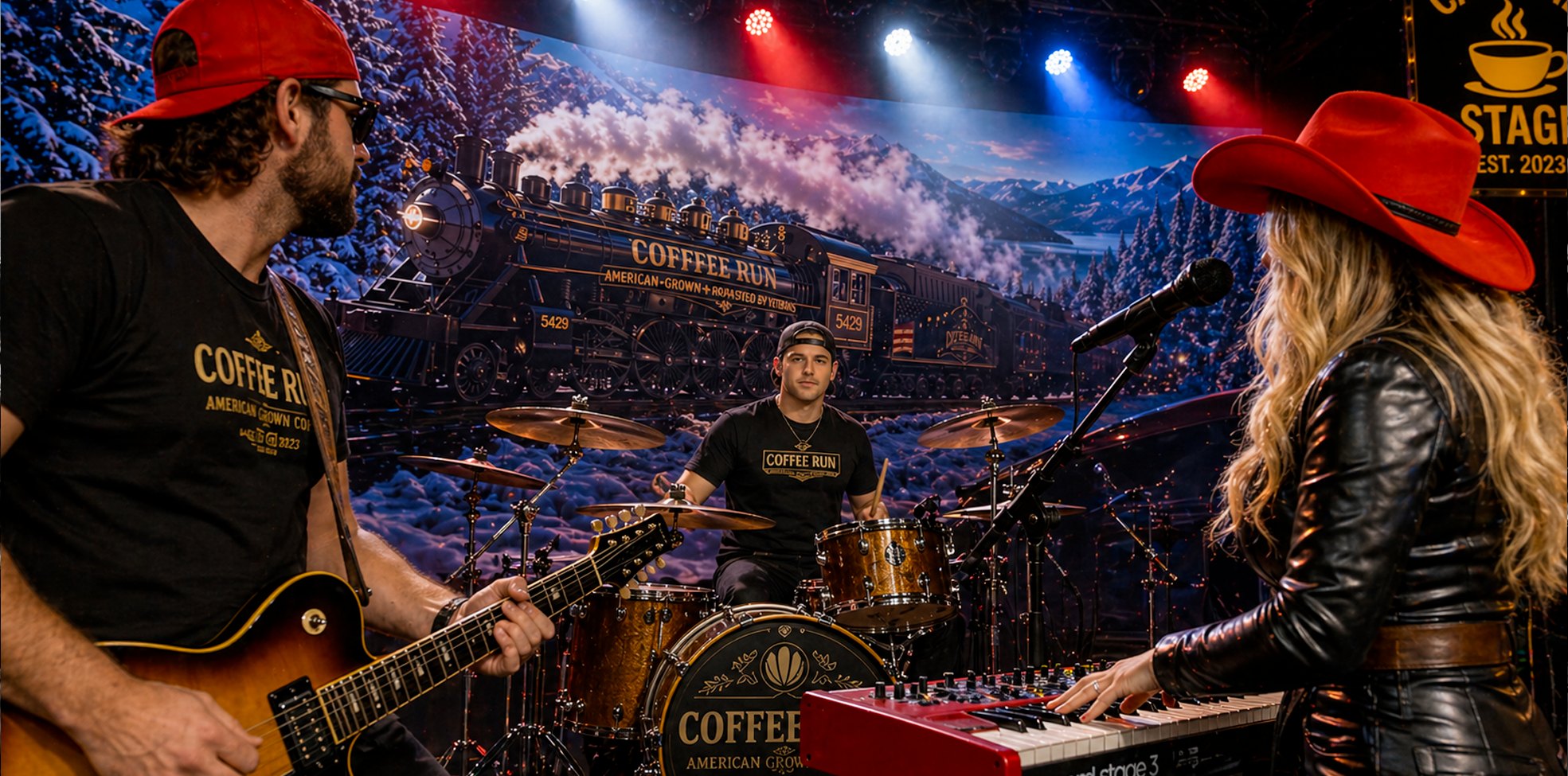 The Beelievers Band live scene 3